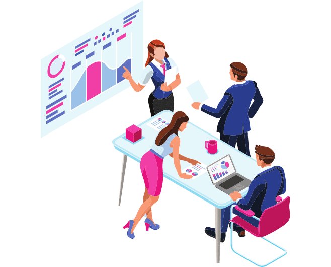 business people isometric