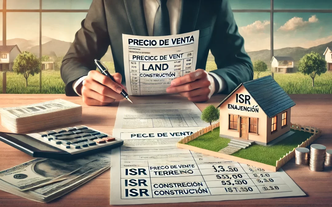 Separar Precio de Venta, ISR Enajenación | Terreno y Construcción